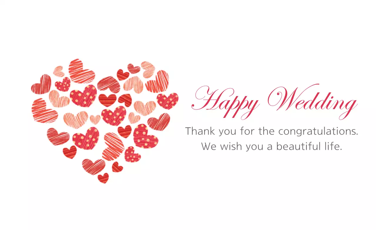 Banner de convite de casamento elegante vermelho