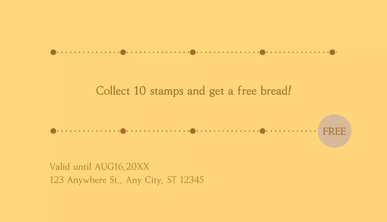 Steak Stamp Coupon