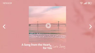 Pink Minimal Love Playlist YouTube Thumbnail