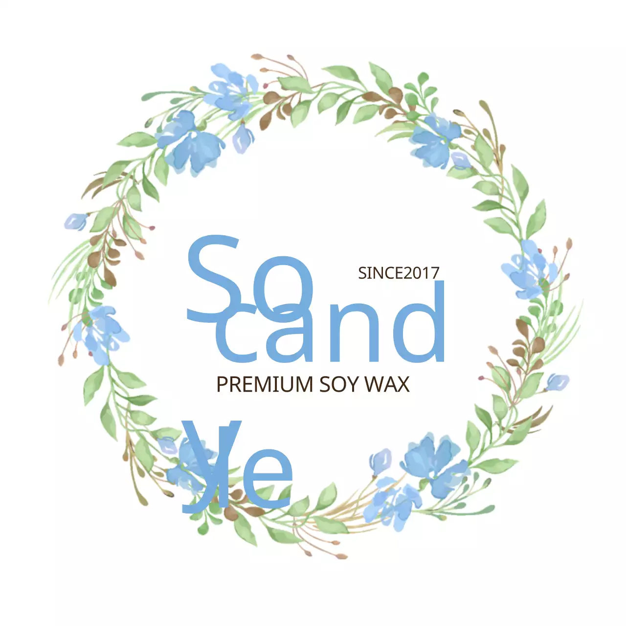 Spanduk Iklan Lilin Bunga Putih