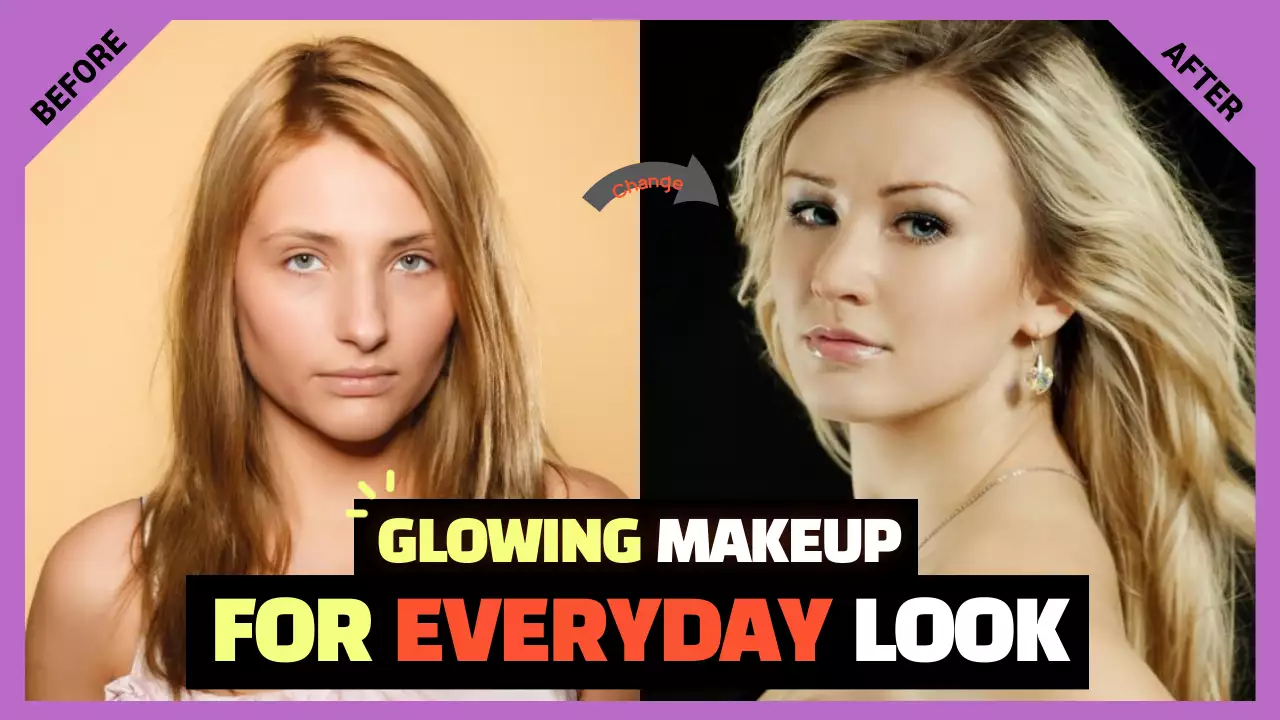 Beige Trendy Makeup Guide YouTube Thumbnail