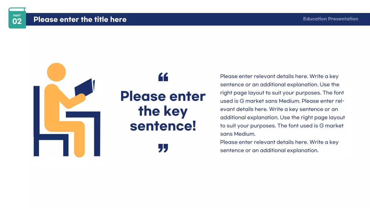 Blue Simple Education Presentation