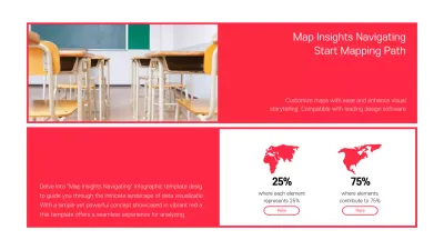 Red Modern Education Guide Infographic