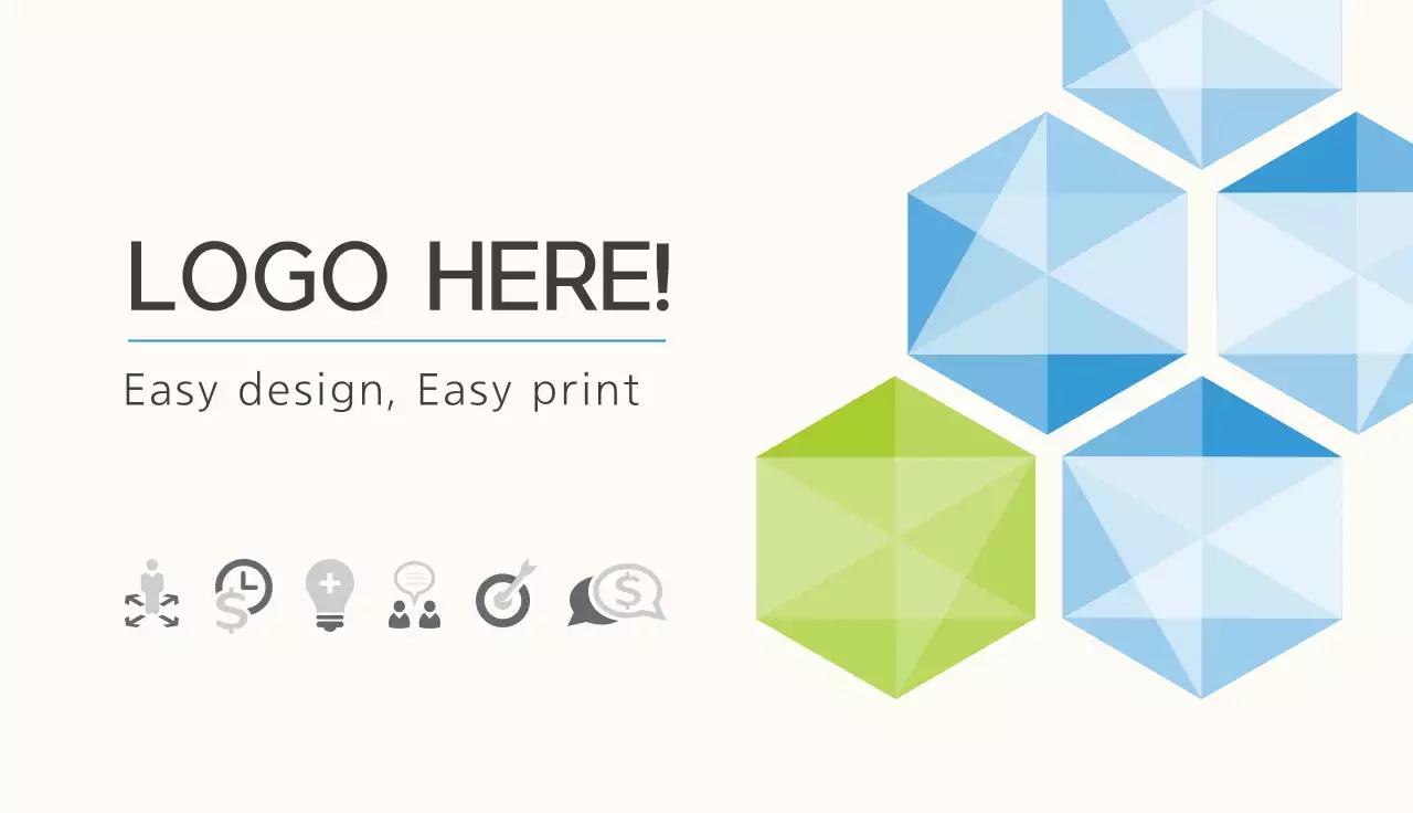 Green Modern Business Card