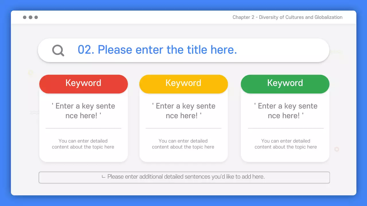Presentasi Kursus Pendidikan Sederhana dan Berwarna-warni