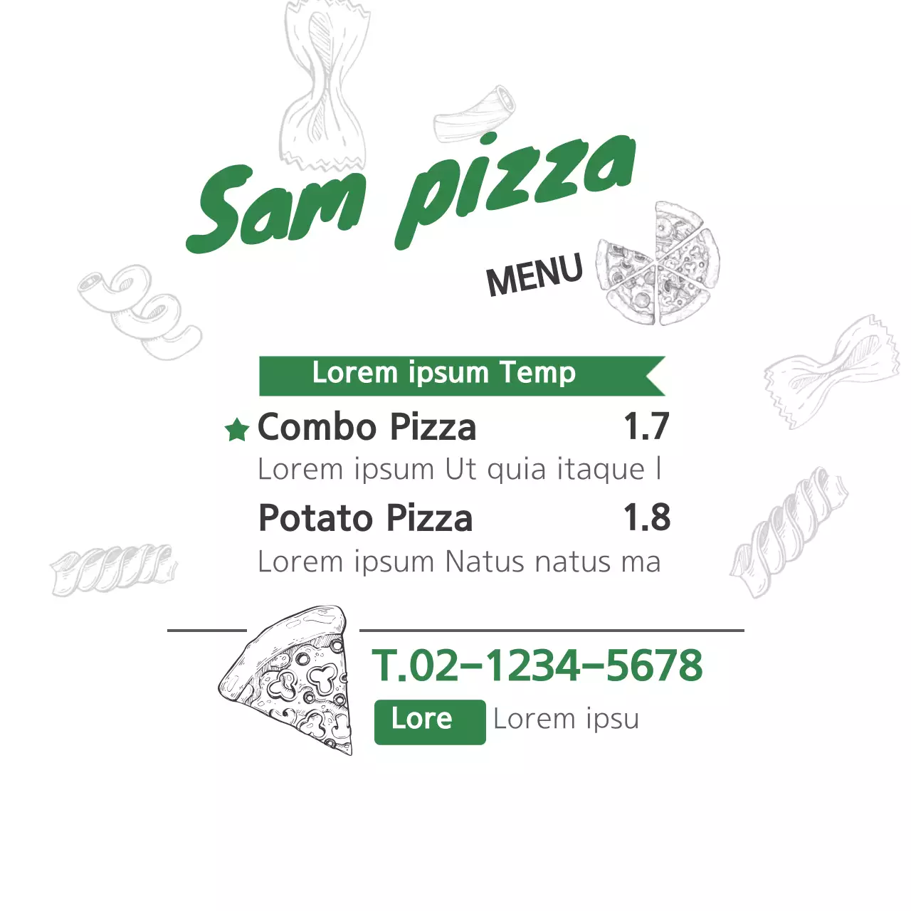 Sam pizza