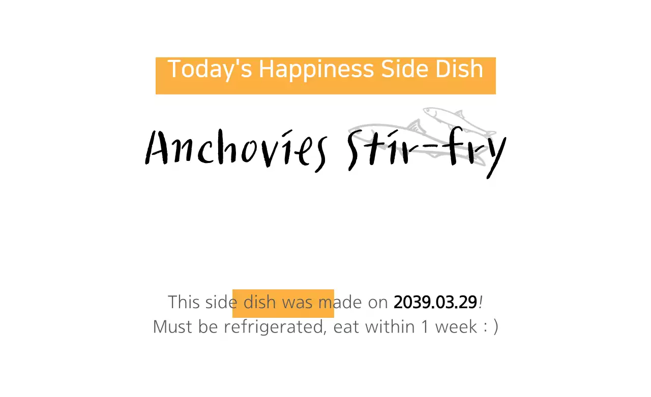 Banner de anúncio de comida minimalista laranja