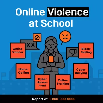 Blue bold font Guide to types of abuse