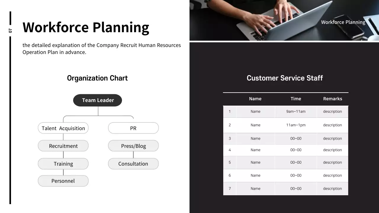Exhibition booth planning report in black and white