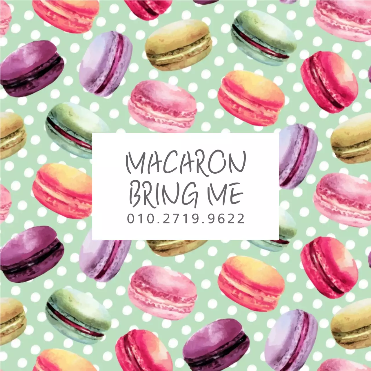 MACARON BRING ME