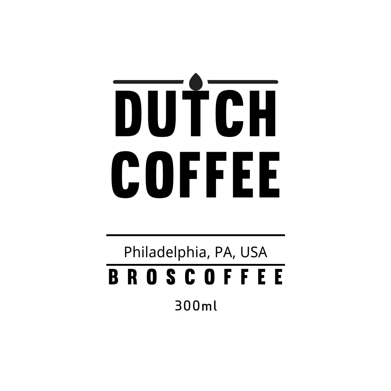 DUTCH COFFEE