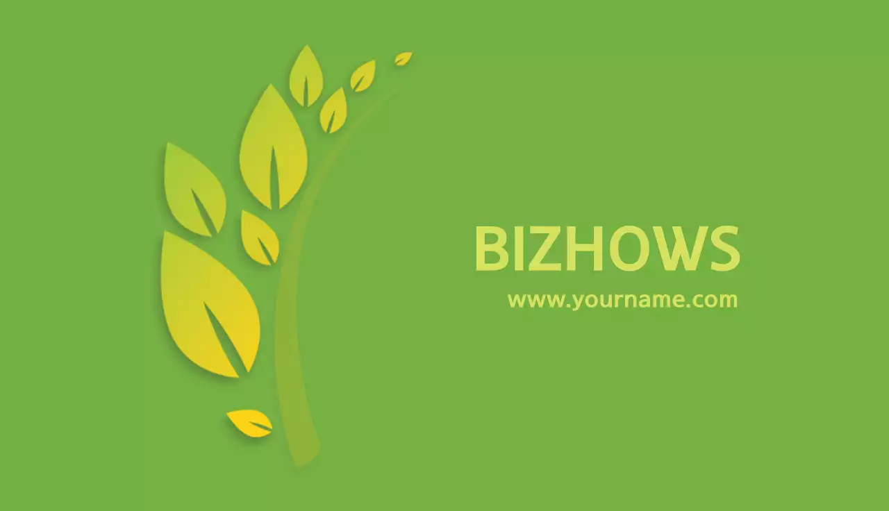 Corporate business cards