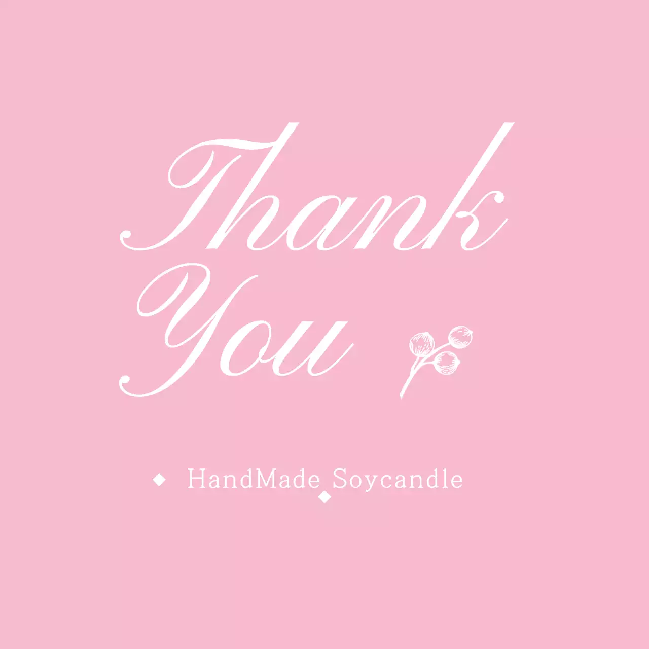 Lilin Kedelai Buatan Tangan