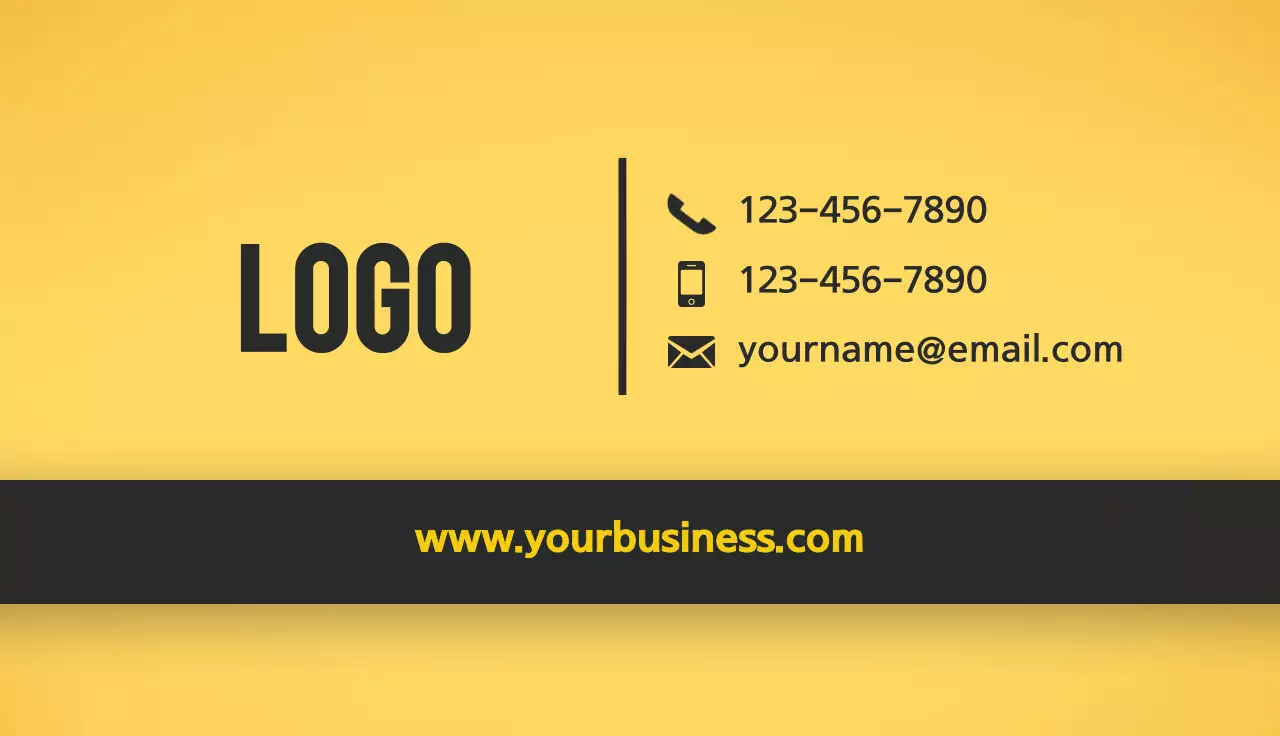 Corporate business cards