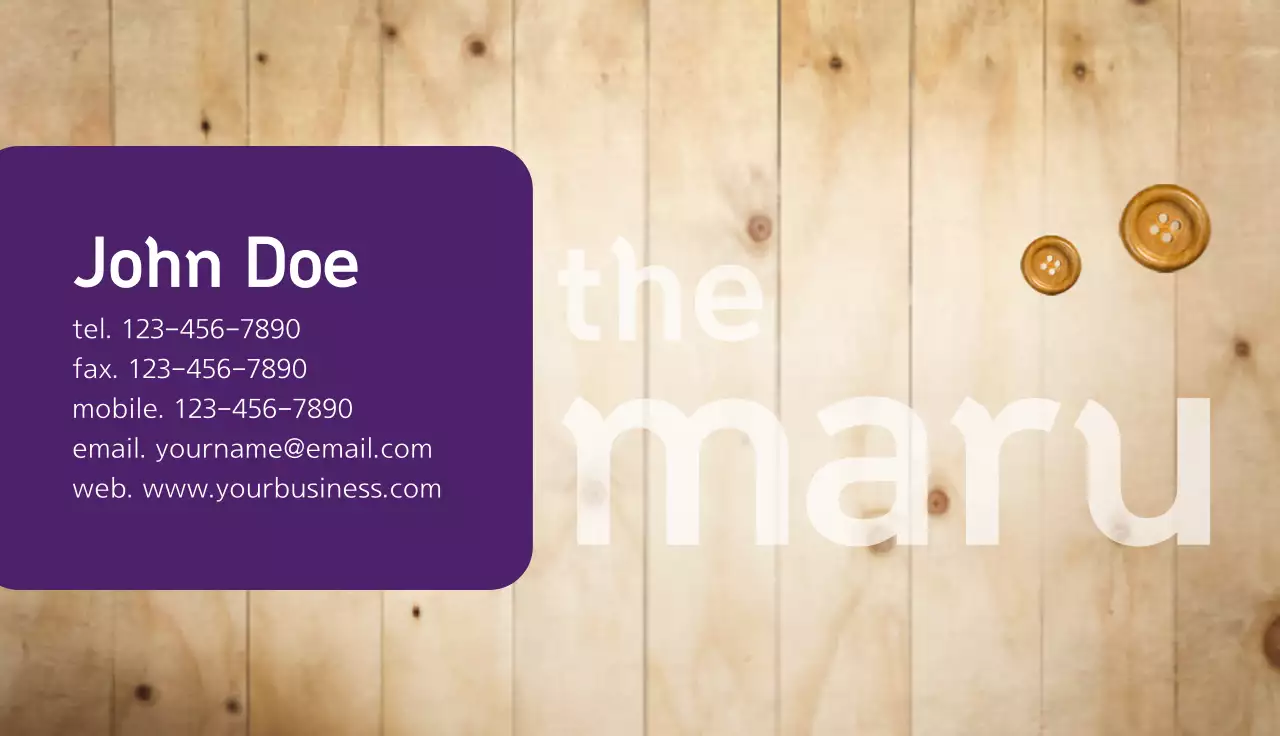 Green Modern Business Card