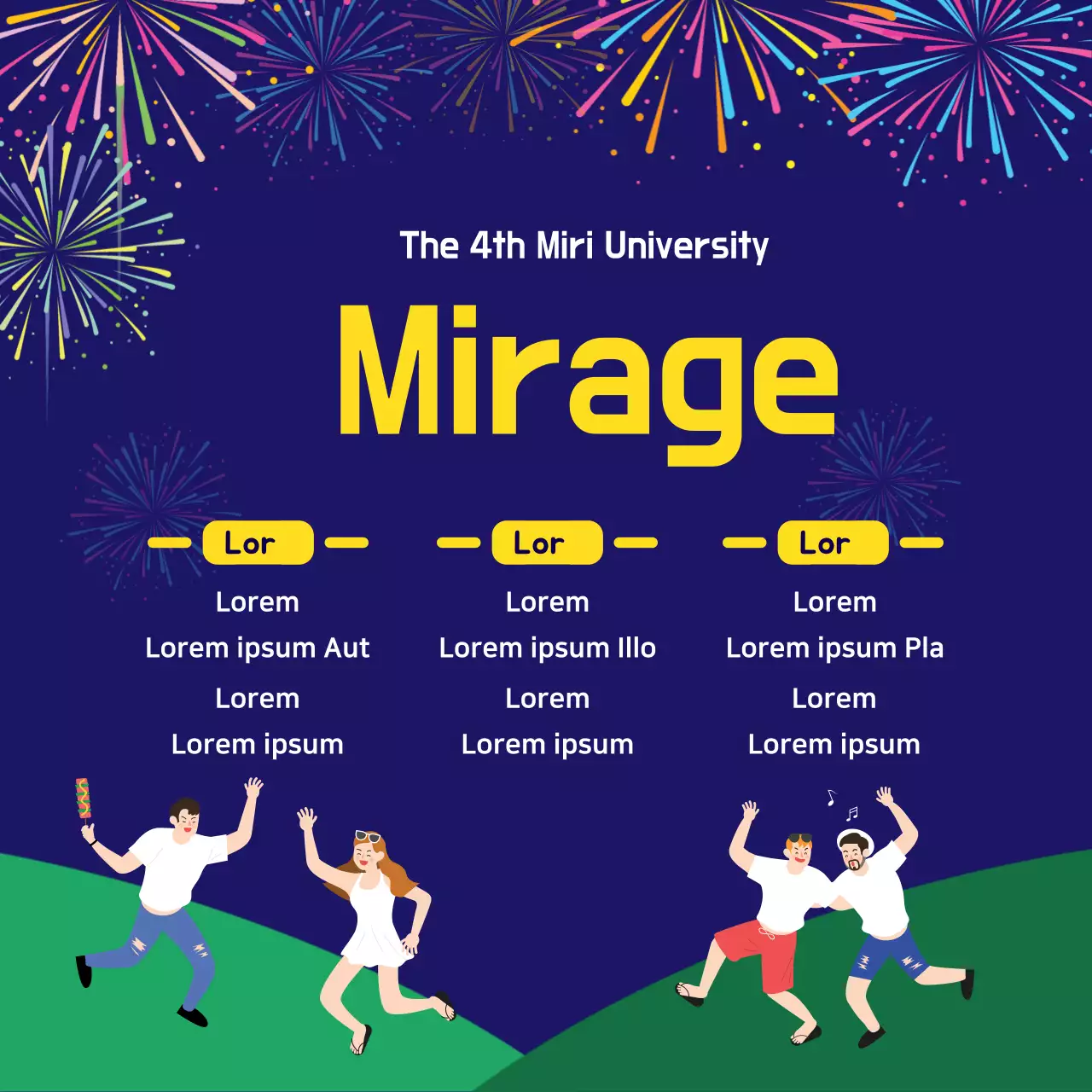 Banner do evento da Navy Modern University