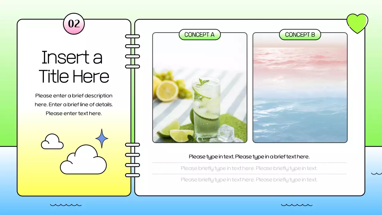 Pastel Tropical Marketing Agenda Presentation