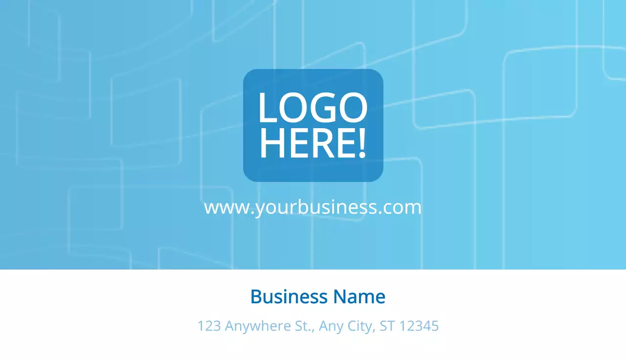 Corporate business cards