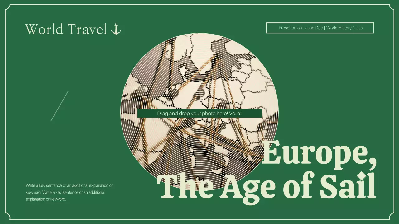 Green Classic Travel Presentation