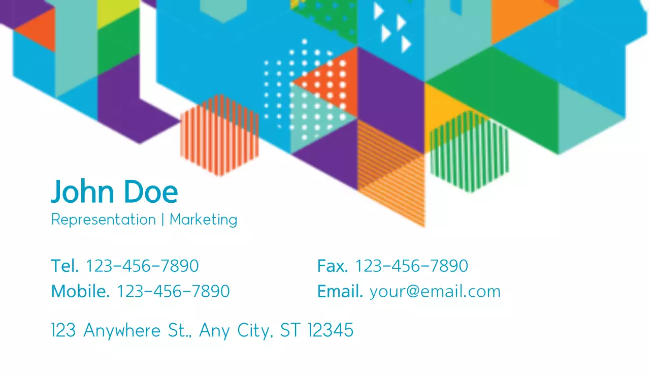 Corporate business cards