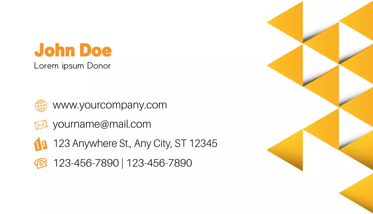 Corporate business cards