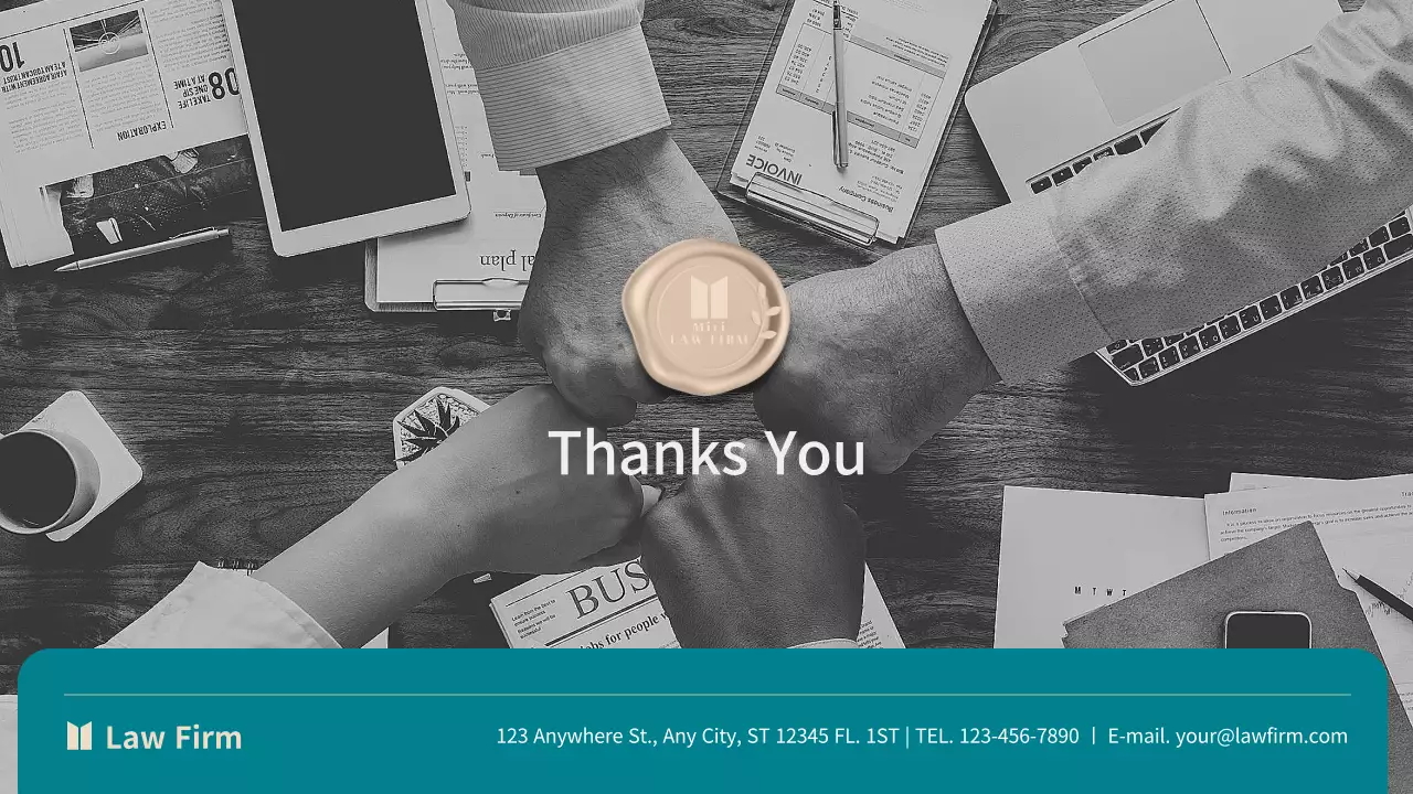 Teal Professional Tenant Meeting Promotion Presentation