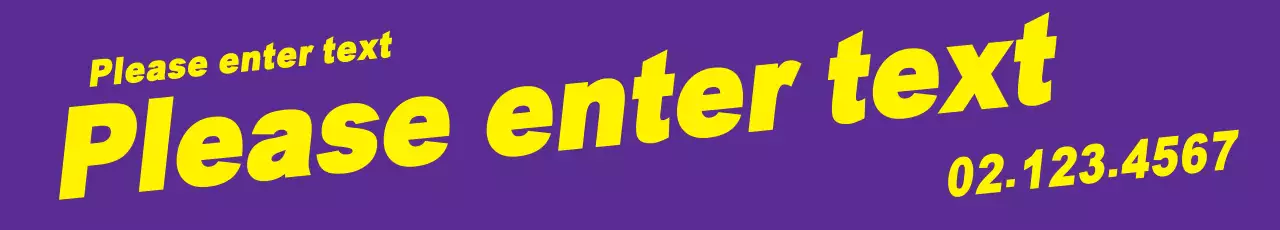 Banner de promoção de propaganda retrô roxa