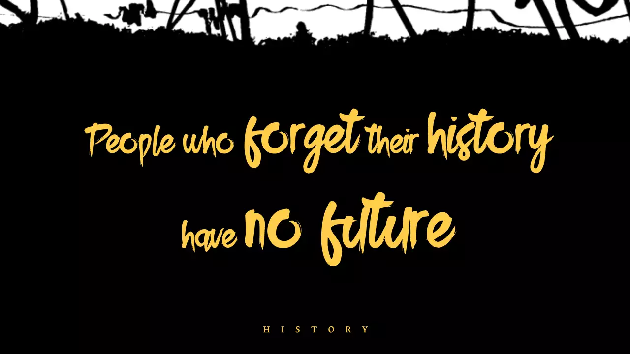 Yellow Minimal History Presentation