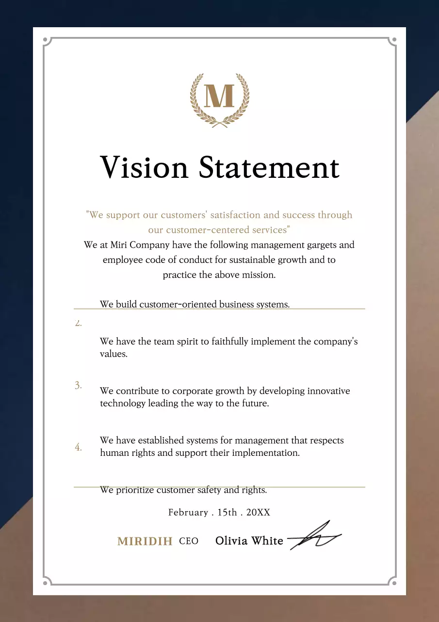 White Professional Business Document