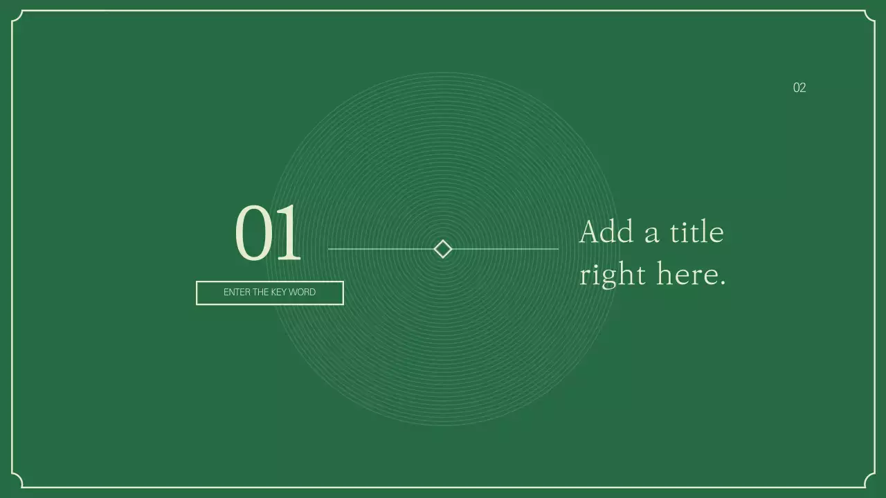 Green Classic Travel Presentation