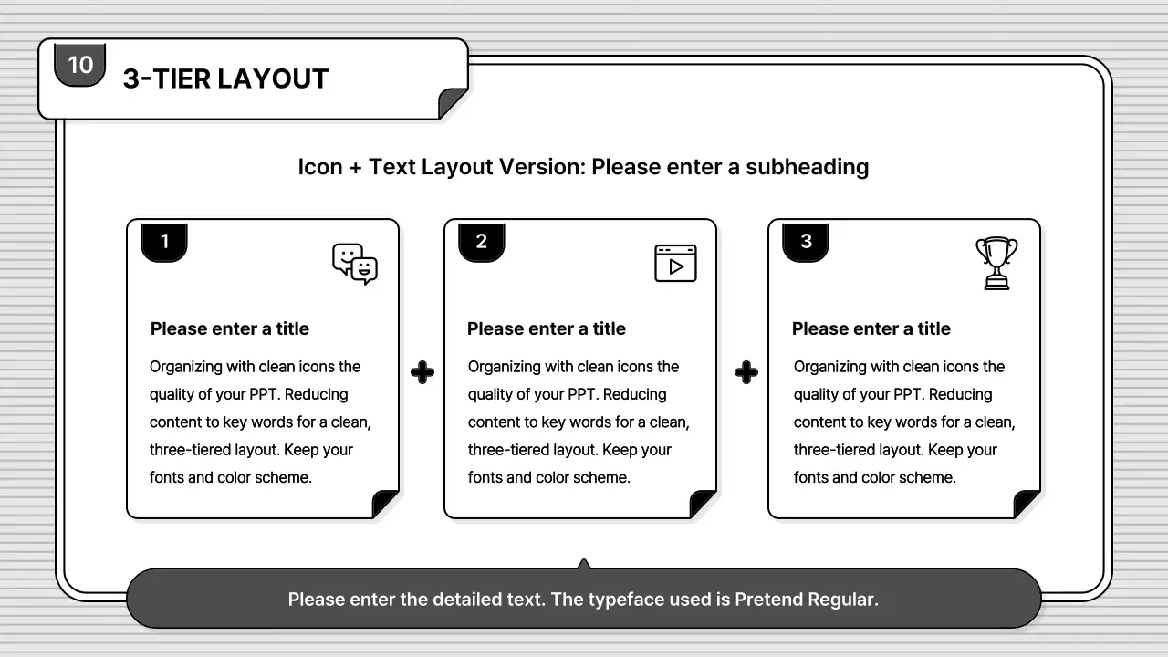 Black and white, easy-to-edit, basic business illustration style