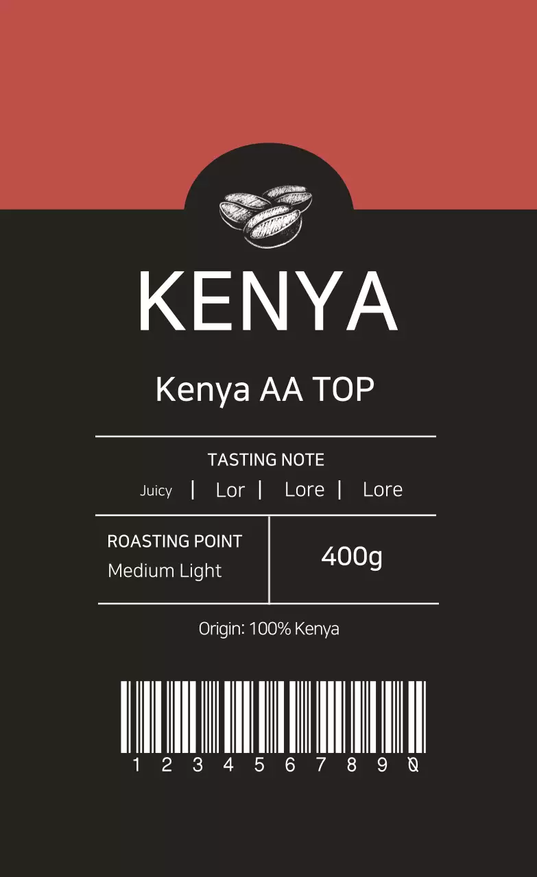 Hạt cà phê Kenya AA