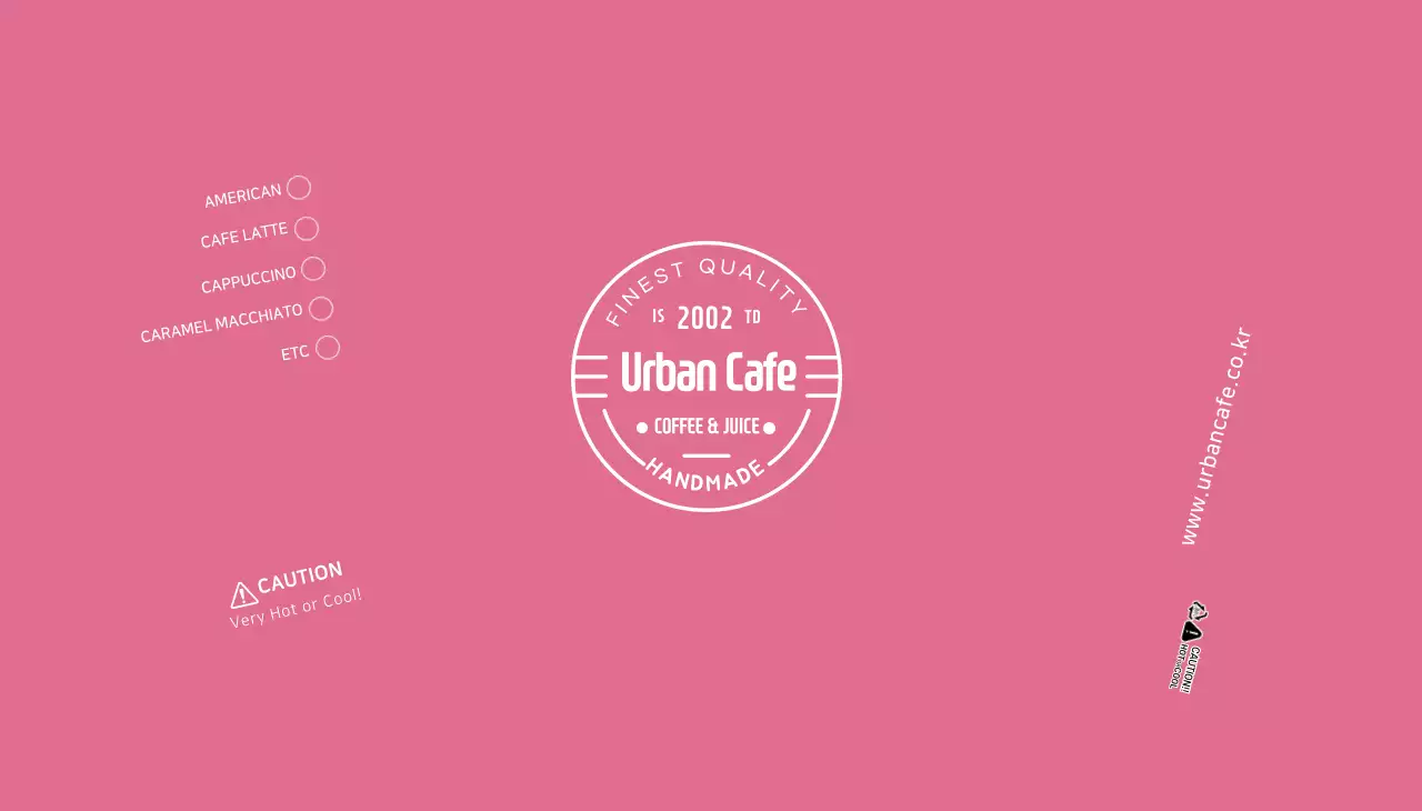 white pink clean symbol cafe