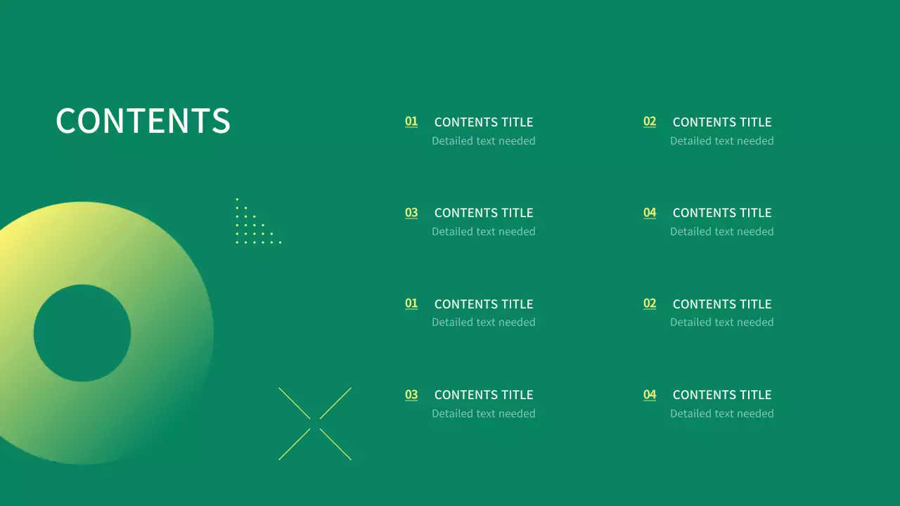 Green Simple Business Presentation