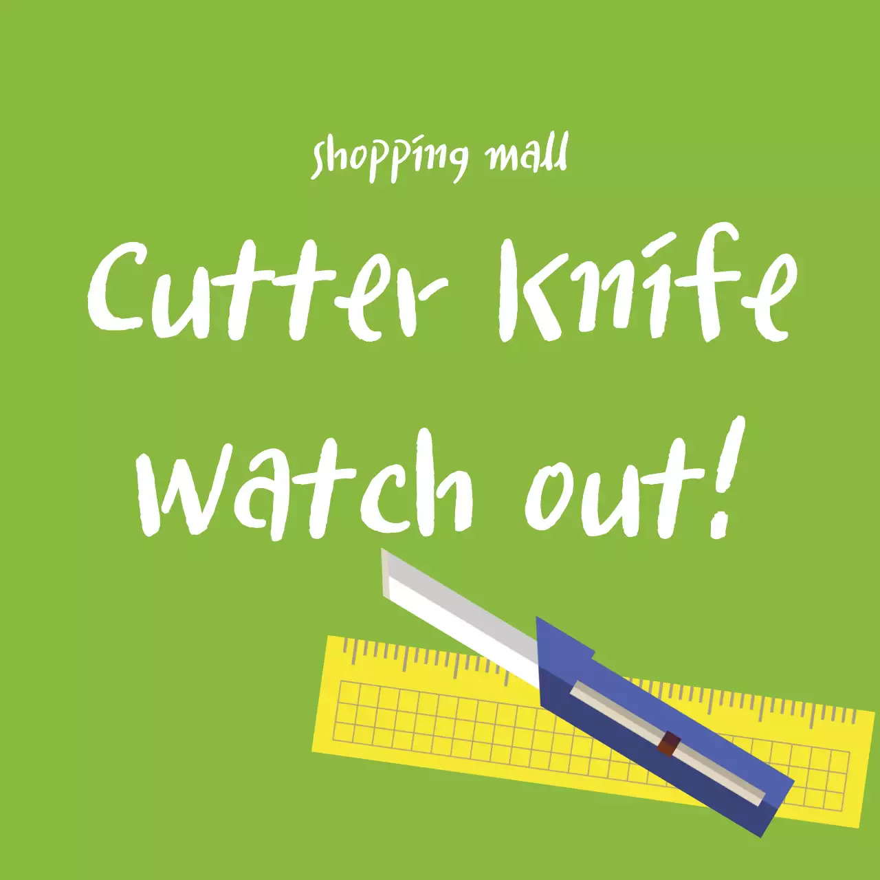 Green Minimal Safety Notice Banner