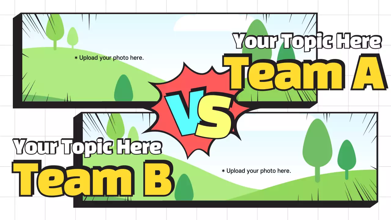 Yellow Comic Competition Invitation YouTube Thumbnail