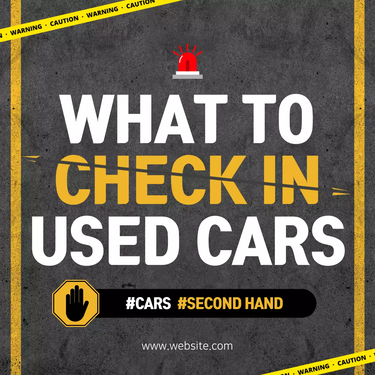 Grey Professional Used Cars Guide Instagram Carousel