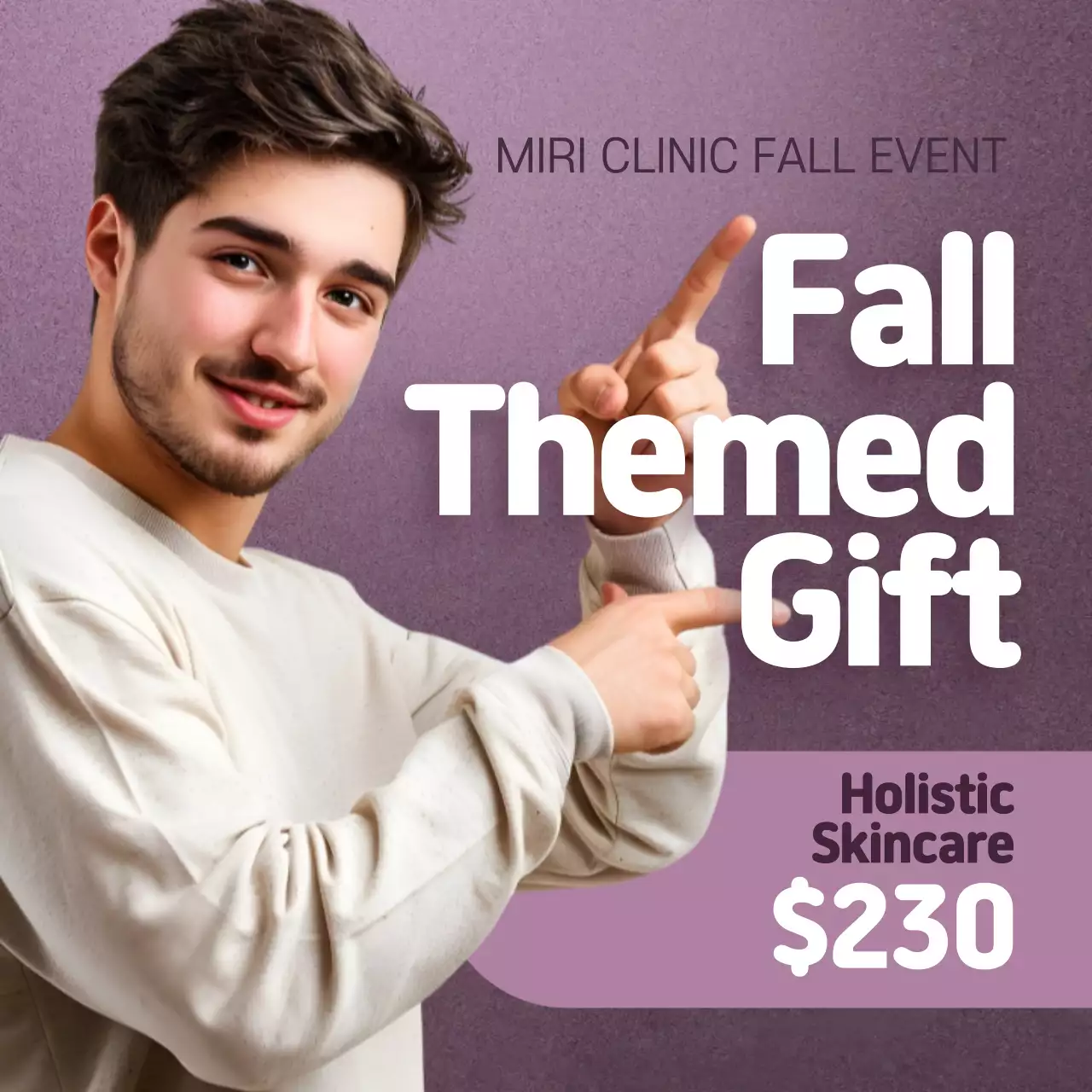 Beige Modern Skincare Promotion Instagram Post