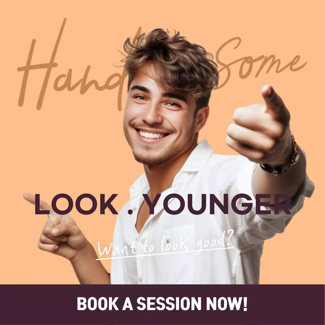 Beige Trendy Beauty Promotion Social Media Post