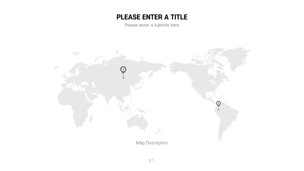 Grey Minimal World Guide Infographic