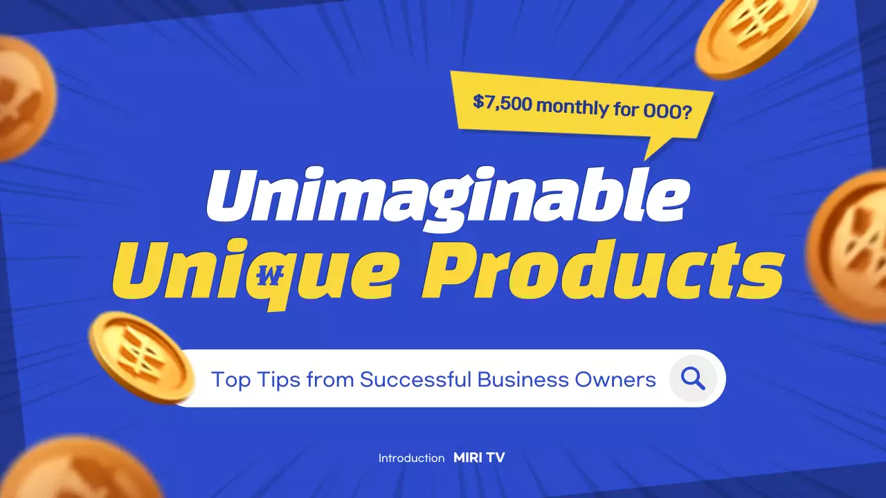 Blue Modern Business Promotion YouTube Thumbnail