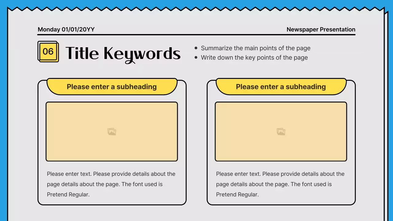 Grey Professional Notes Guide Presentation