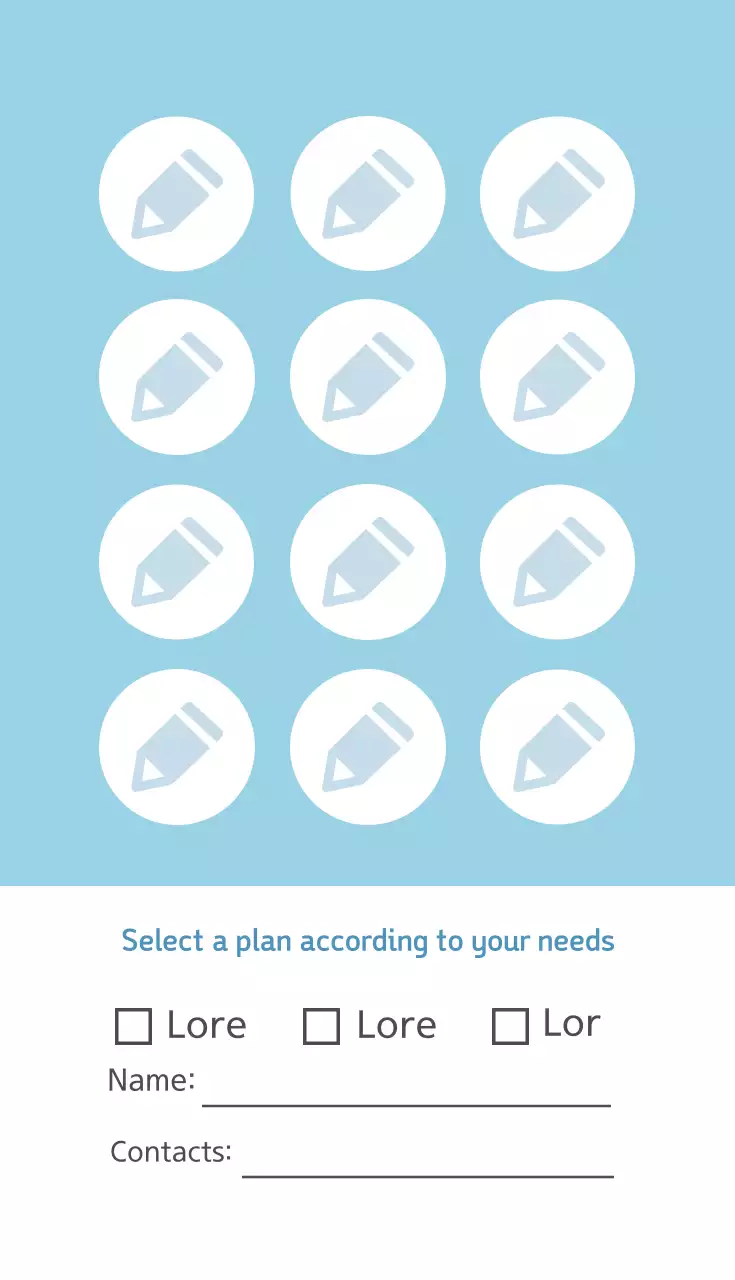 Blue Minimal Study Promotion Business Card