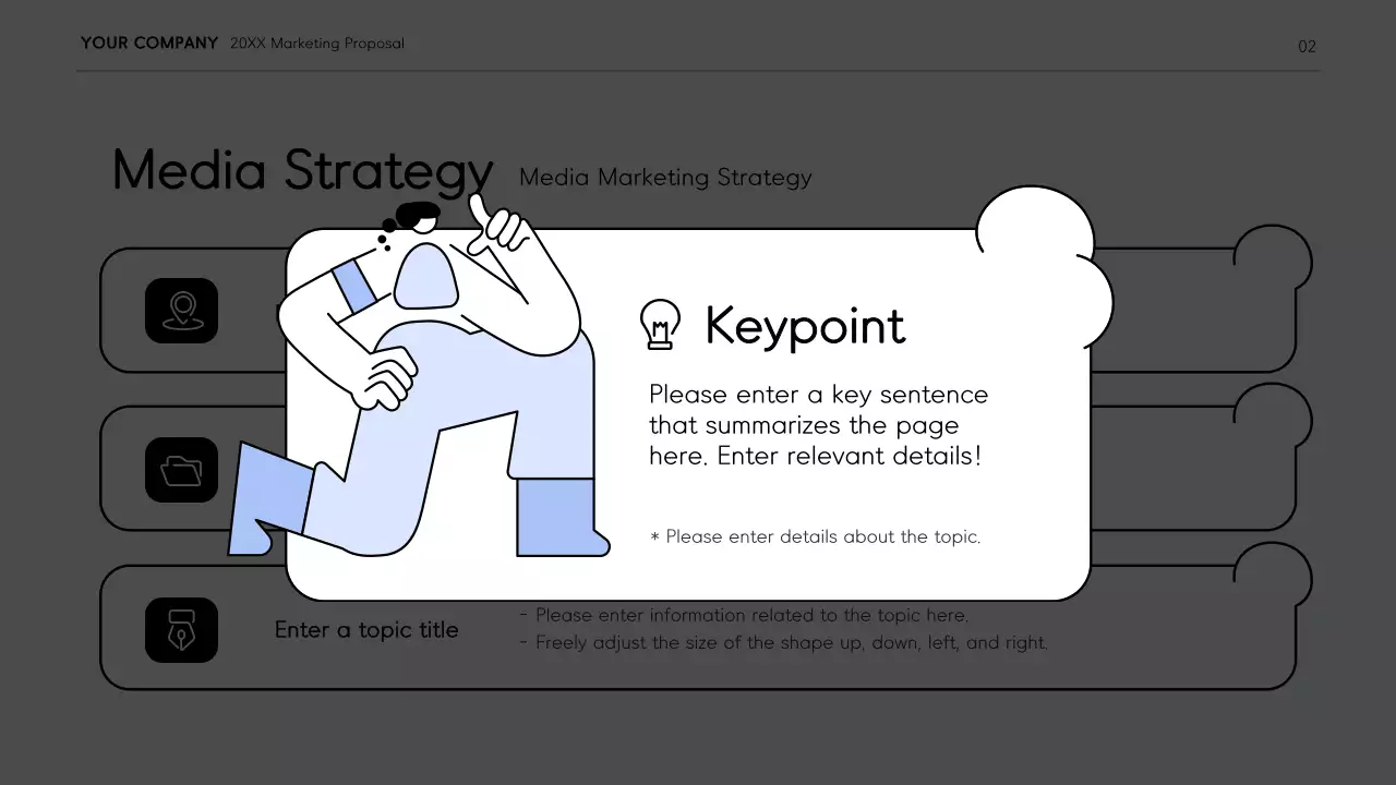 Tài liệu trình bày báo cáo kinh doanh tối giản màu xanh