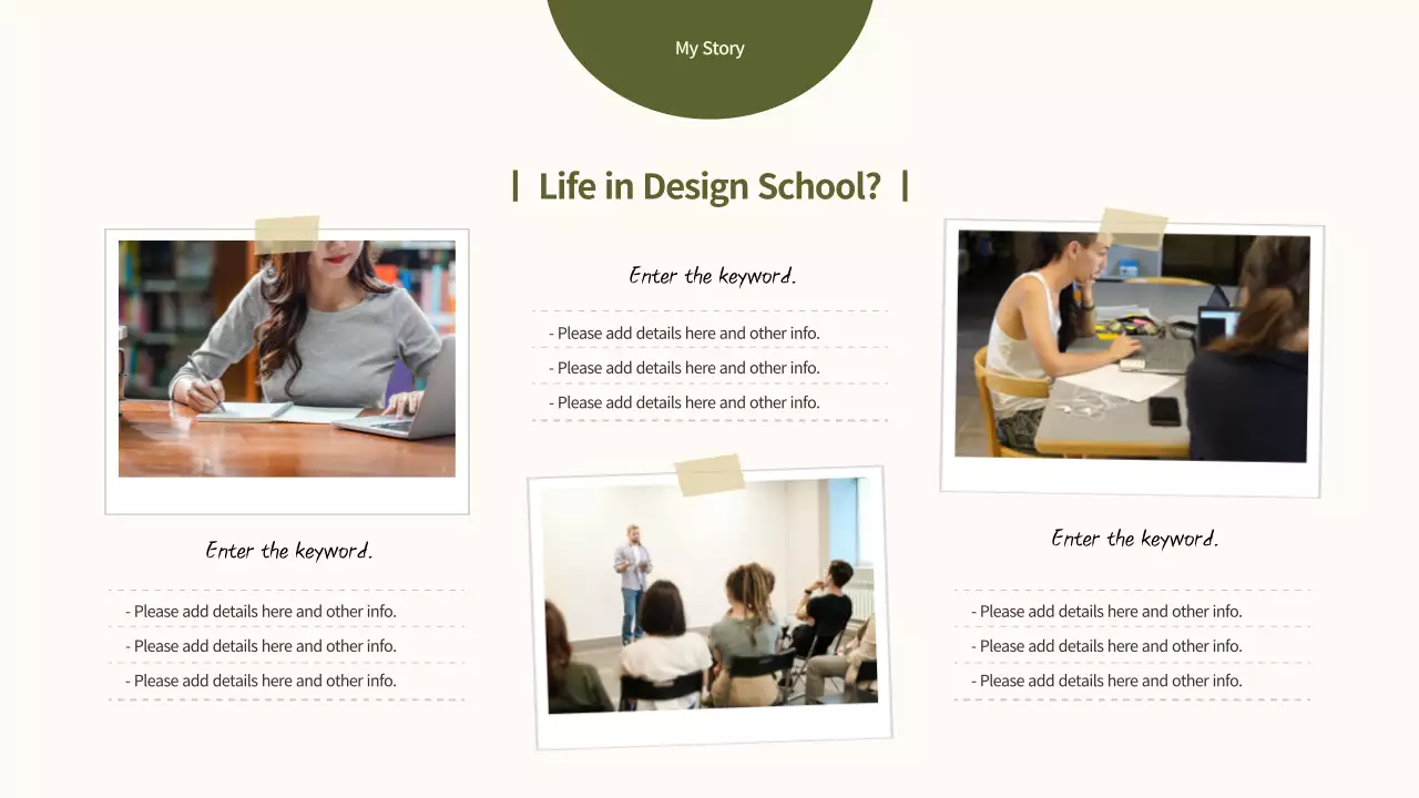 Beige Modern Career Guide Presentation