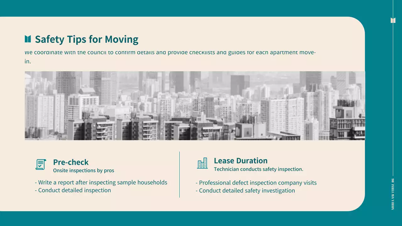 Teal Professional Tenant Meeting Promotion Presentation