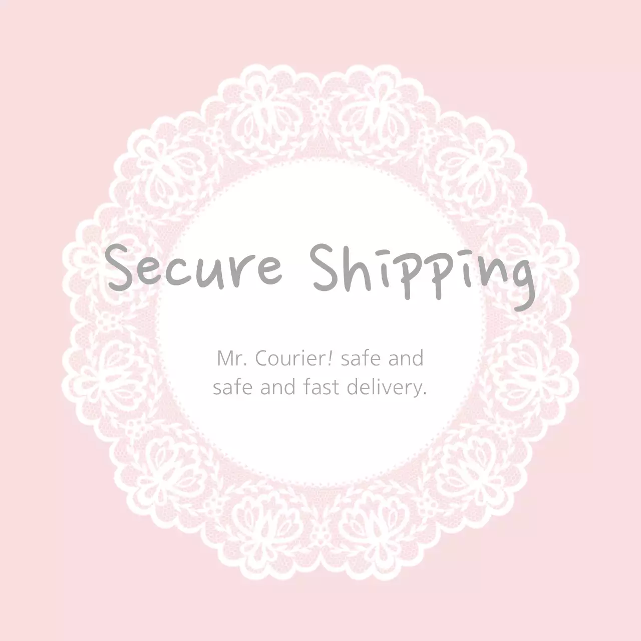 Pink Elegant Shipping Promotion Banner