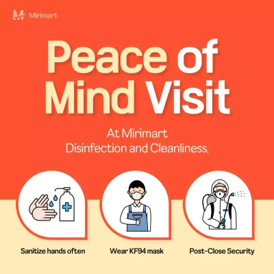 Orange Simple Safety Promotion Social Media Post