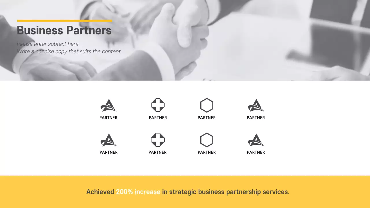 Yellow Modern Business Presentation