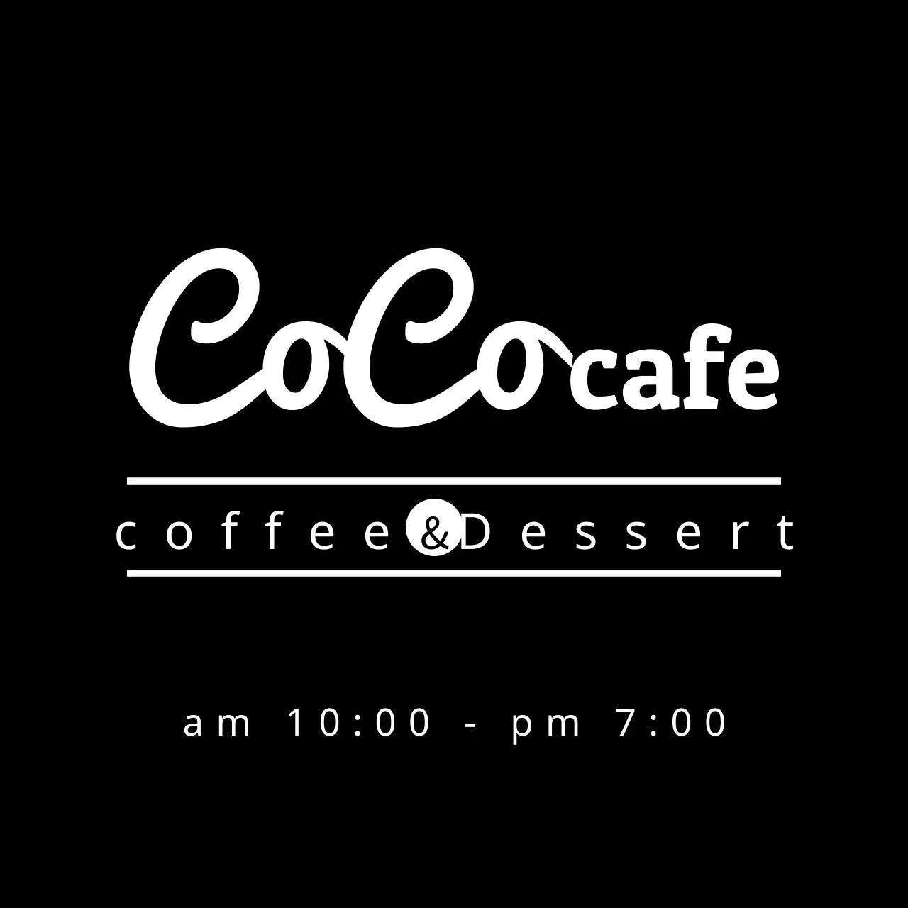 Black Modern Cafe Advertisement Banner